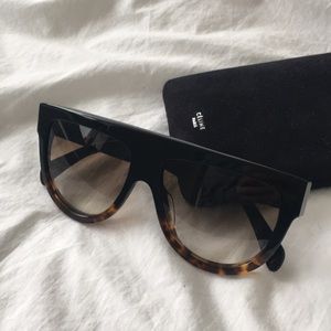 Céline Shadow Aviator Sunglasses